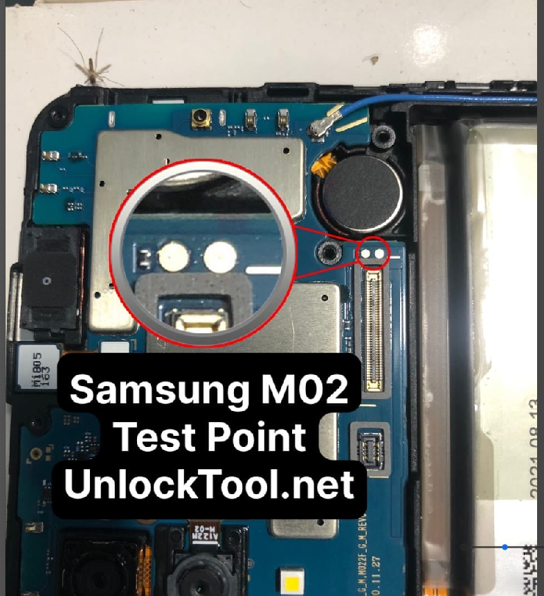 Test point Samsung Galaxy M02 (SM-M022F)