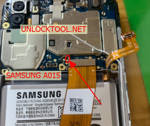 Test point Samsung Galaxy A01 (SM-A015)