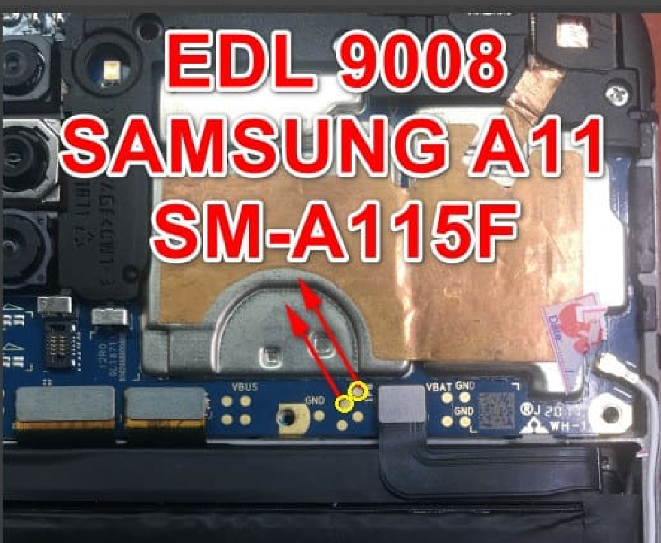 Test point Samsung Galaxy A11 (SM-A115F)