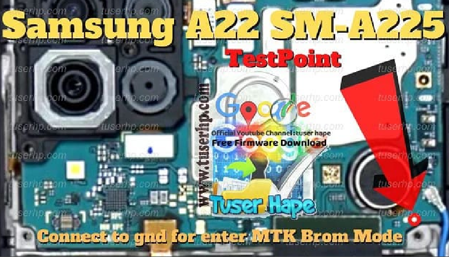 Test point Samsung Galaxy A22 (SM-A225F)