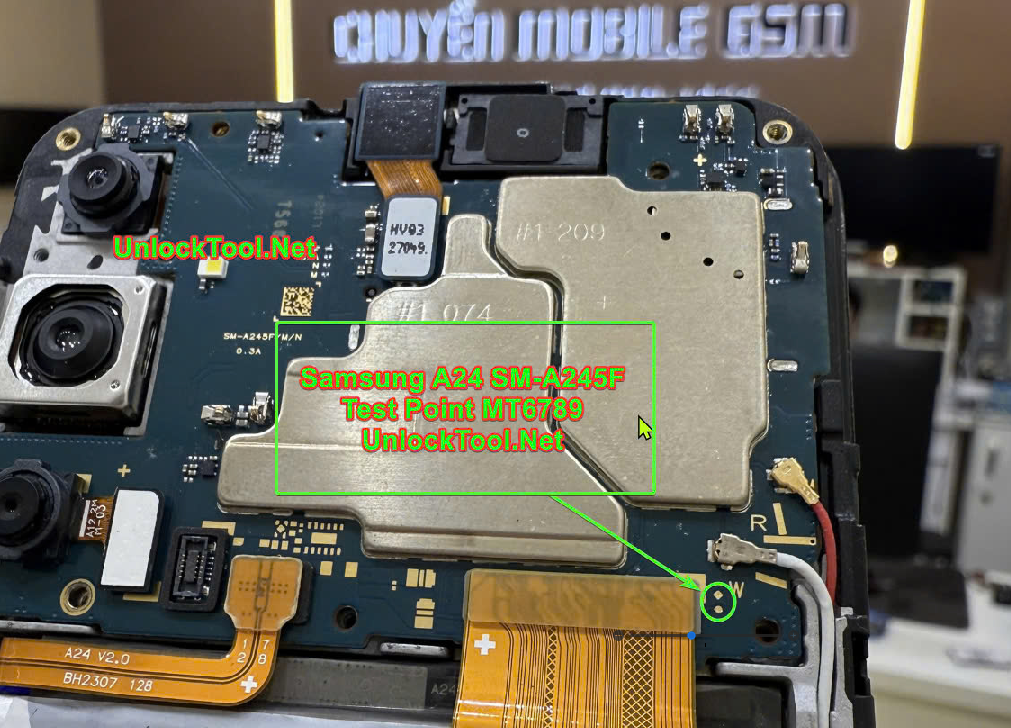 Test point Galaxy A24