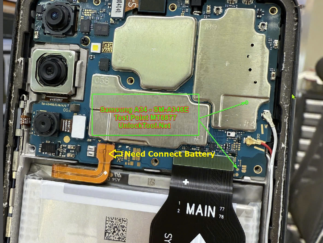 Test point Galaxy A34