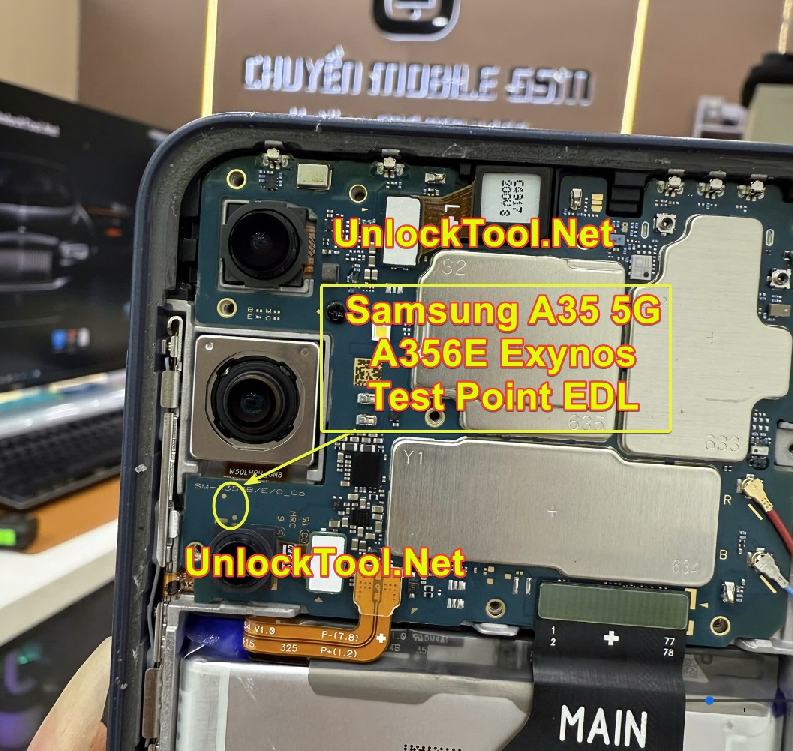 Test point Samsung Galaxy A35 (SM-A356E)