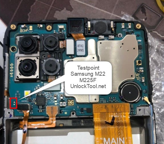 Test point Samsung Galaxy M22 (SM-M225F)