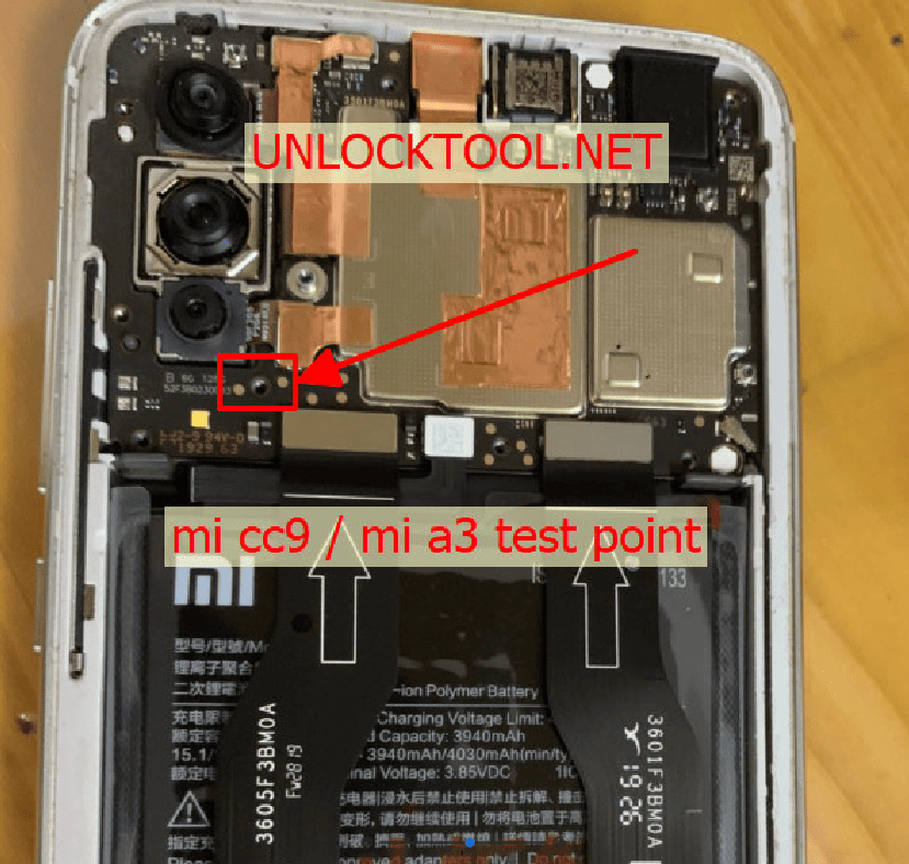 Test point Xiaomi Mi CC9