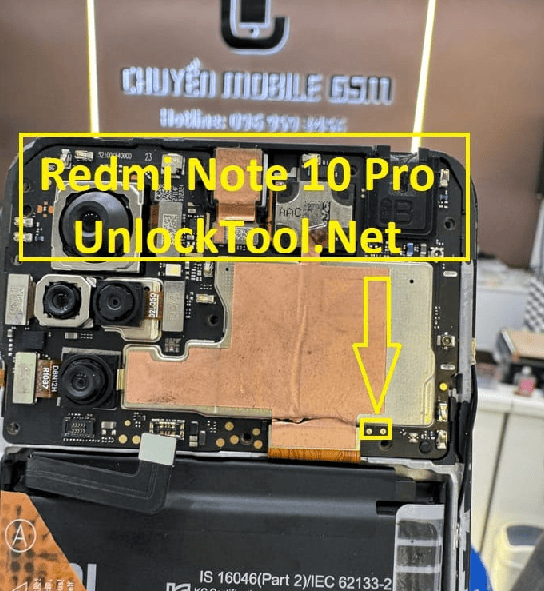Test point EDL 9008 Xiaomi Redmi Note 10 Pro