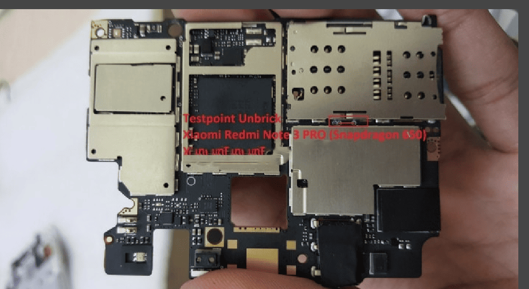 Test point Xiaomi Redmi Note 3 Pro
