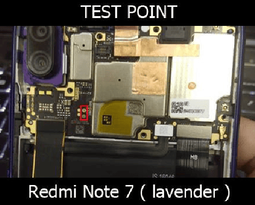 Test point Xiaomi Redmi Note 7