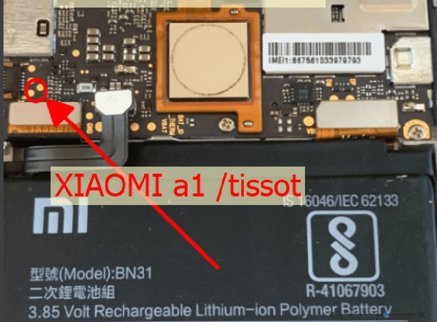 Test point Xiaomi Mi A1