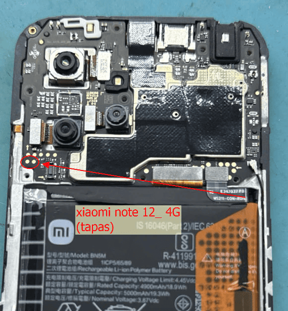 Test point EDL 9008 Xiaomi Redmi Note 12