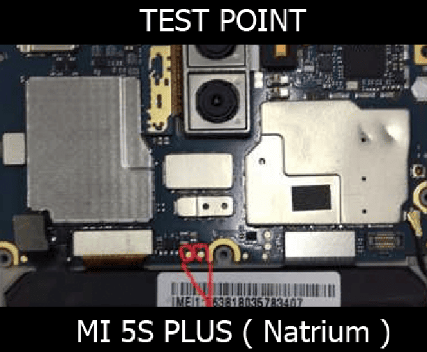 Test point Xiaomi Mi 5s Plus