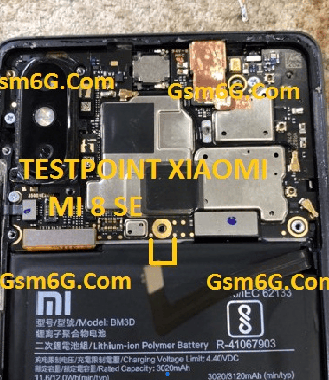 Test point Xiaomi Mi 8 SE