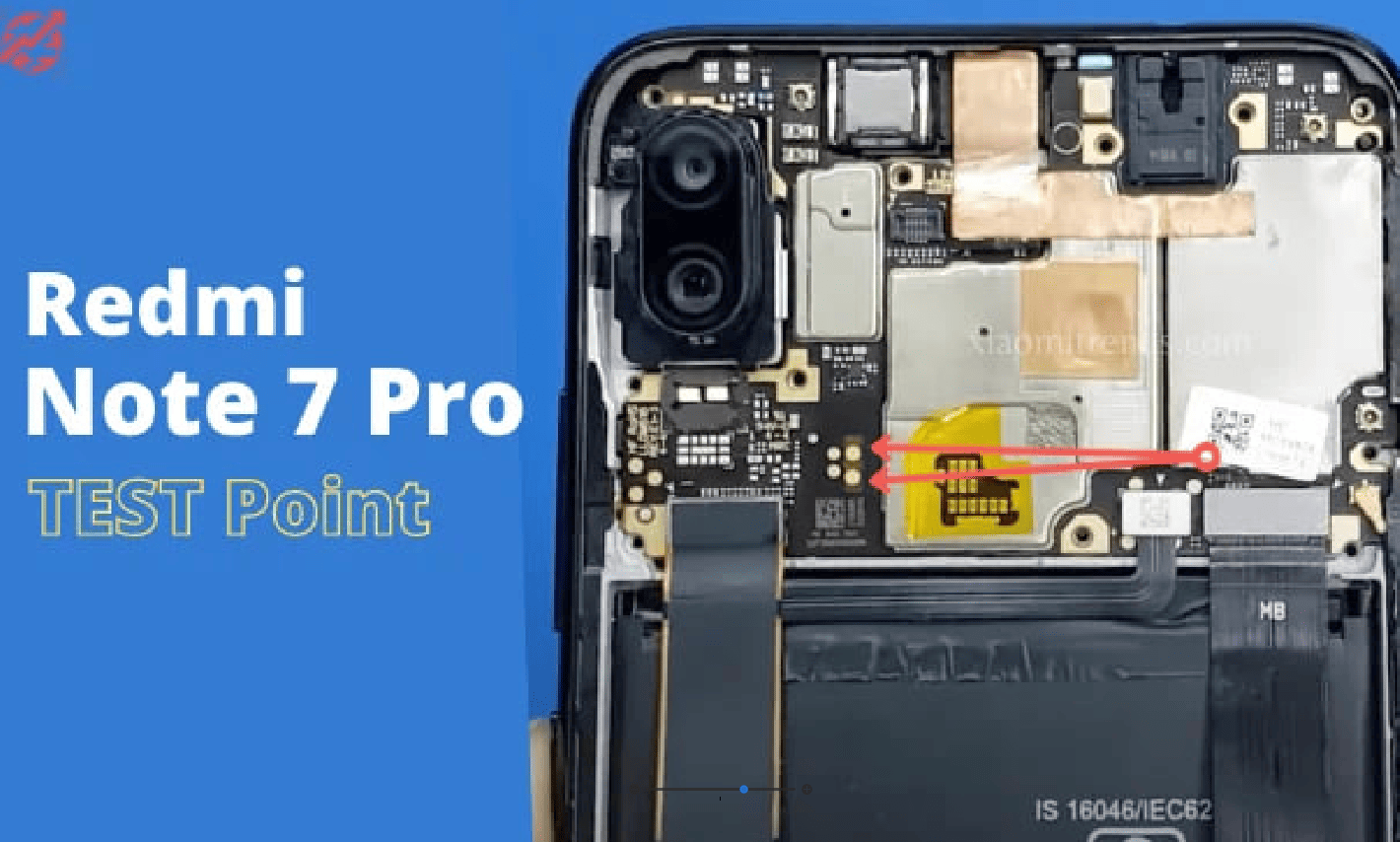 Test point EDL 9008 Xiaomi Redmi Note 7 Pro