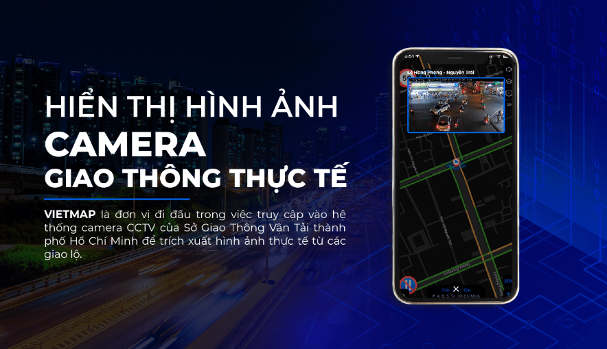 Cảnh báo camera phạt nguội trên Vietmap Live