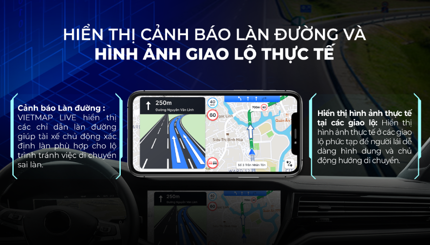Cảnh báo tốc độ trên Vietmap Live